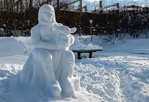 Космический снеговик