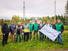 Сегодня коллектив Парков Краснознаменска присоединился к Всероссийской акции СохраниЛес