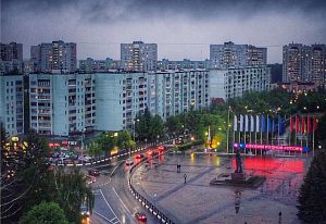 Вечерний дождивый Краснознаменск