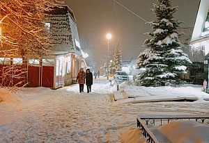 Вечер после снегопада10.12.22