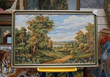 За городом мток  (87Х52), 3069-A-C3, 4-гранник