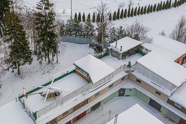 Вертолет на крыше