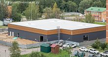Строительство торгового центра в районе Строителей продолжается