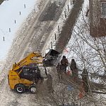 Коротко об уборке снега в городе