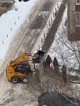 Коротко об уборке снега в городе