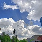 Cегодня красивые облака