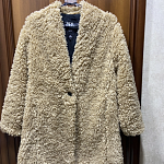 Пальто из искусственного меха. Торг.