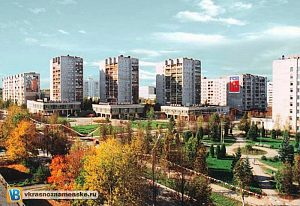 Вид на голубиную площадь ул. Краснознаменная