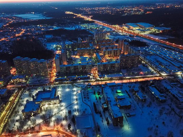Полеты над Краснознаменском