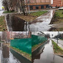 На улице Строителей выполнен ремонт тропиночной сети