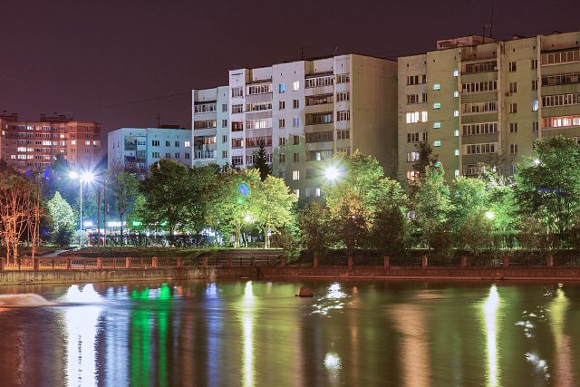 Ночной Краснознаменск