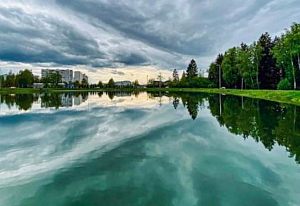 отражение неба