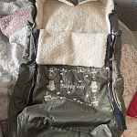 Конверт меховой зимний в коляску/санки — Краснознаменск