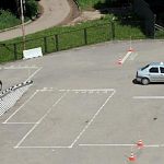 Учебная площадка за Домом офицеров