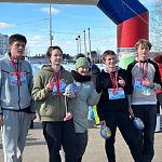 В Городском парке состоялся праздничный кросс "Навсегда Первый"
