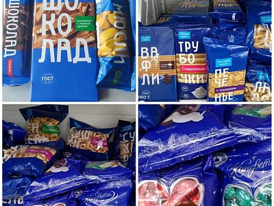 Фирменные кондитерские изделия, снеки