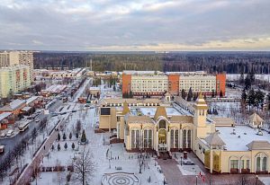 ЦРТДЮ, вид сверху, вид с высоты