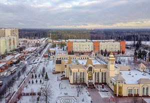 ЦРТДЮ, вид сверху, вид с высоты