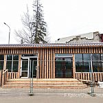 В парке завершаются работы по подготовке помещения для проката коньков и раздевалки