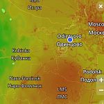 Запах гари и туман от Москвы и до Рузы