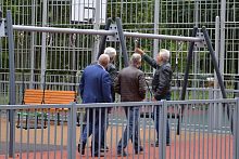 Глава Краснознаменска вместе с заместителем и депутатами провел обход городских территорий