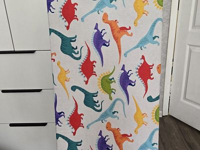 Матрас детский 115×54×10 +много постельного 