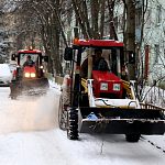 А ваш двор расчищен от снега?
