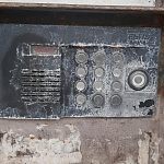 Вот такая дезинфекция входной группы