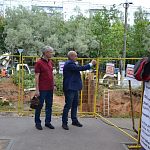 Глава Краснознаменска Владимир Пирогов провёл обход территорий городского округа