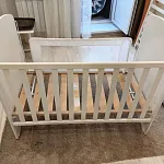 Детская кроватка с матрасом — Краснознаменск