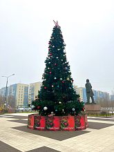 Ёлочки уже украсили городские улицы, радуя сердца и глаза прохожих