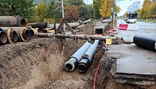 05.10 Глава города проверил ход работ по капитальному ремонту тепловой сети на ул. Строителей и ул. Октябрьской