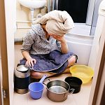 А как вы, во время планового отключения, решаете вопрос с горячей водой?