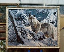 Волк б (100Х68), 101-A101, 4-гранник