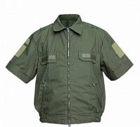 Офисная рубашка короткий рукав