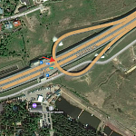 Еще одна новая камера в Лесном городке напротив СК Москва. 