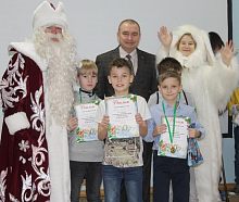 В ЦРТДЮ состоялся новогодний шахматный турнир на приз Деда Мороза