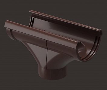 Воронка желоба Docke LUX пластиковая d141-100мм (шоколад/графит/пломбир)