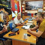 В отделении «БОЕВОГО БРАТСТВА» состоялась встреча с представителем  компании, специализирующейся на высокотехнологичном протезировании