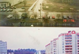 Вид из окон Октябрьской 2. 1996 и 2007