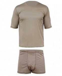 Белье нательное влагоотводящее облегченное короткое