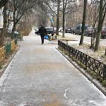 С самого утра техника вышла на улицы города