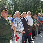 Сегодня состоялось торжественное открытие Сквера Победы после комплексной реконструкции.