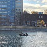 На городском озере постепенно готовятся к приближению зимы — Краснознаменск