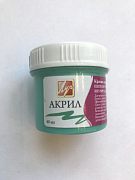 Краска акриловая перламутровая художественная,цвет изумрудный,объем 40 мл., Луч