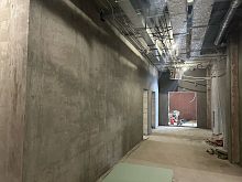 5 марта Владимир Пирогов посетил строительство образовательного центра, степень готовности - 57%