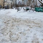 Коротко о том, как в Краснознаменске снег убирают