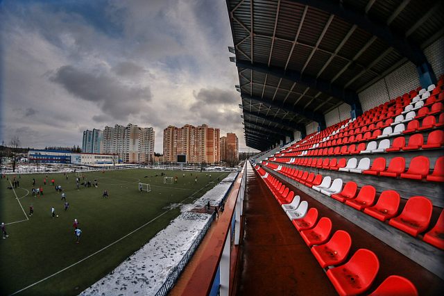 Зимний футбол в #Краснознаменск продолжается)Ста