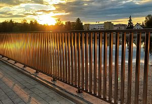 В закатном свете