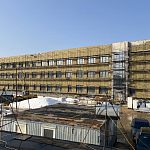 12 марта Владимир Пирогов посетил строительство образовательного центра на ул.Связистов